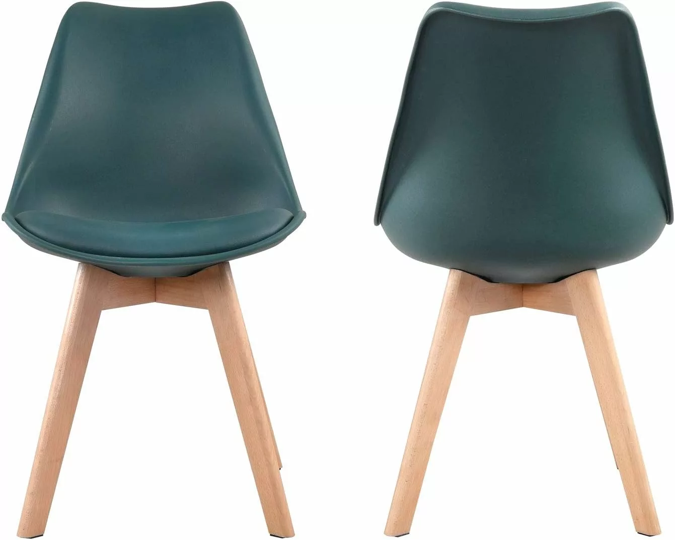 Chaise scandinave Verte – Image 2