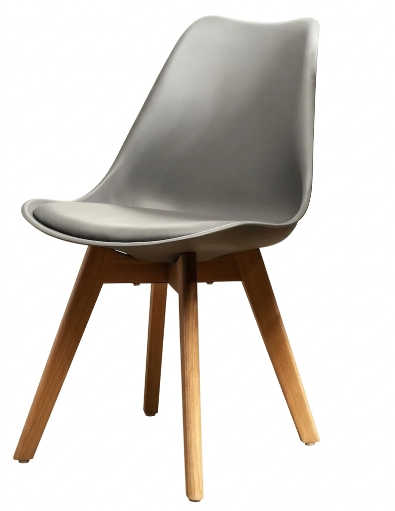 Chaise scandinave Grise