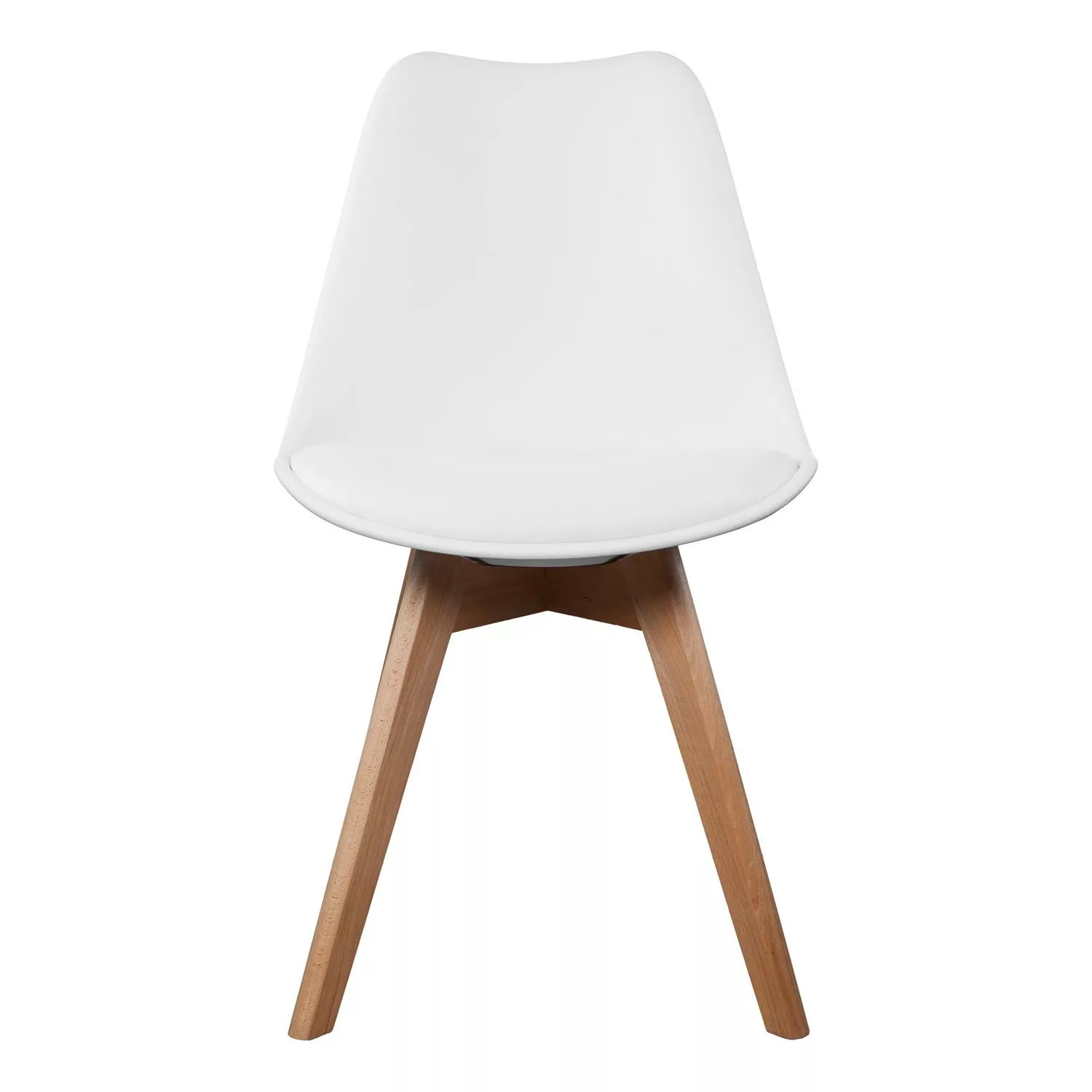 Chaise scandinave blanche – Image 4