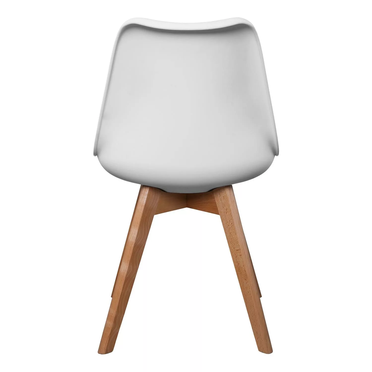 Chaise scandinave blanche – Image 3