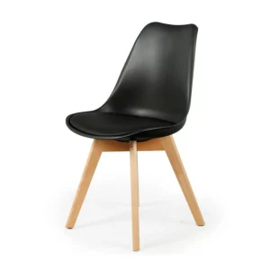 Chaise scandinave Noire