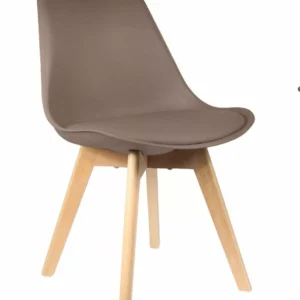 Chaise scandinave Taupe